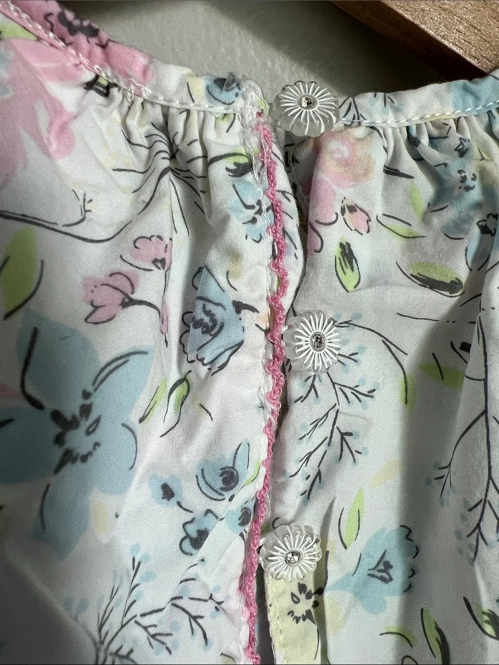 Tommy Bahama | Pastel Floral Baby Dress in Pink, Blue and Yellow Size 3-6 Months